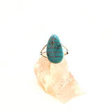 Turquoise Inlay Ring, size 8
