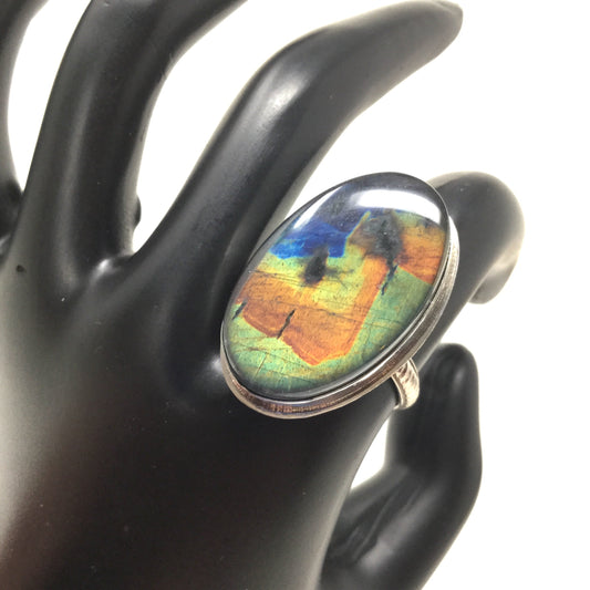 Spectrolite Ring, size 9