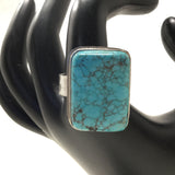 Chinese Turquoise Ring, size 12