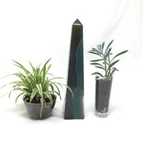 Large Green Agate Tower