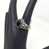 Black Onyx Ring, size 8