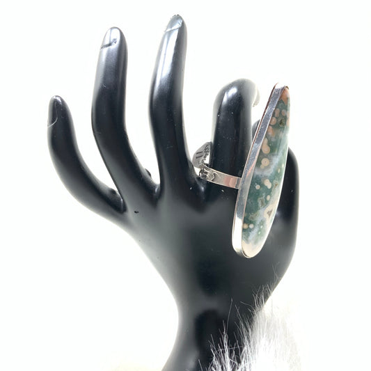Ocean Jasper Ring, size 11