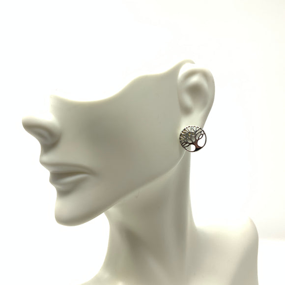 Tree of Life Post Earrings
