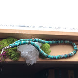 Large Vintage Turquoise Necklace