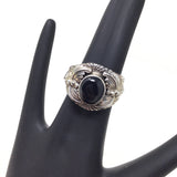 Black Onyx Ring, size 12.5