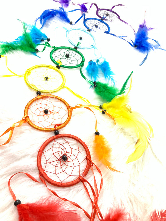 Rainbow Dreamcatcher Chain