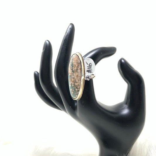 Ocean Jasper Ring, size 6