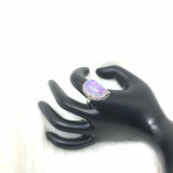 Purple Moonstone Ring, size 10