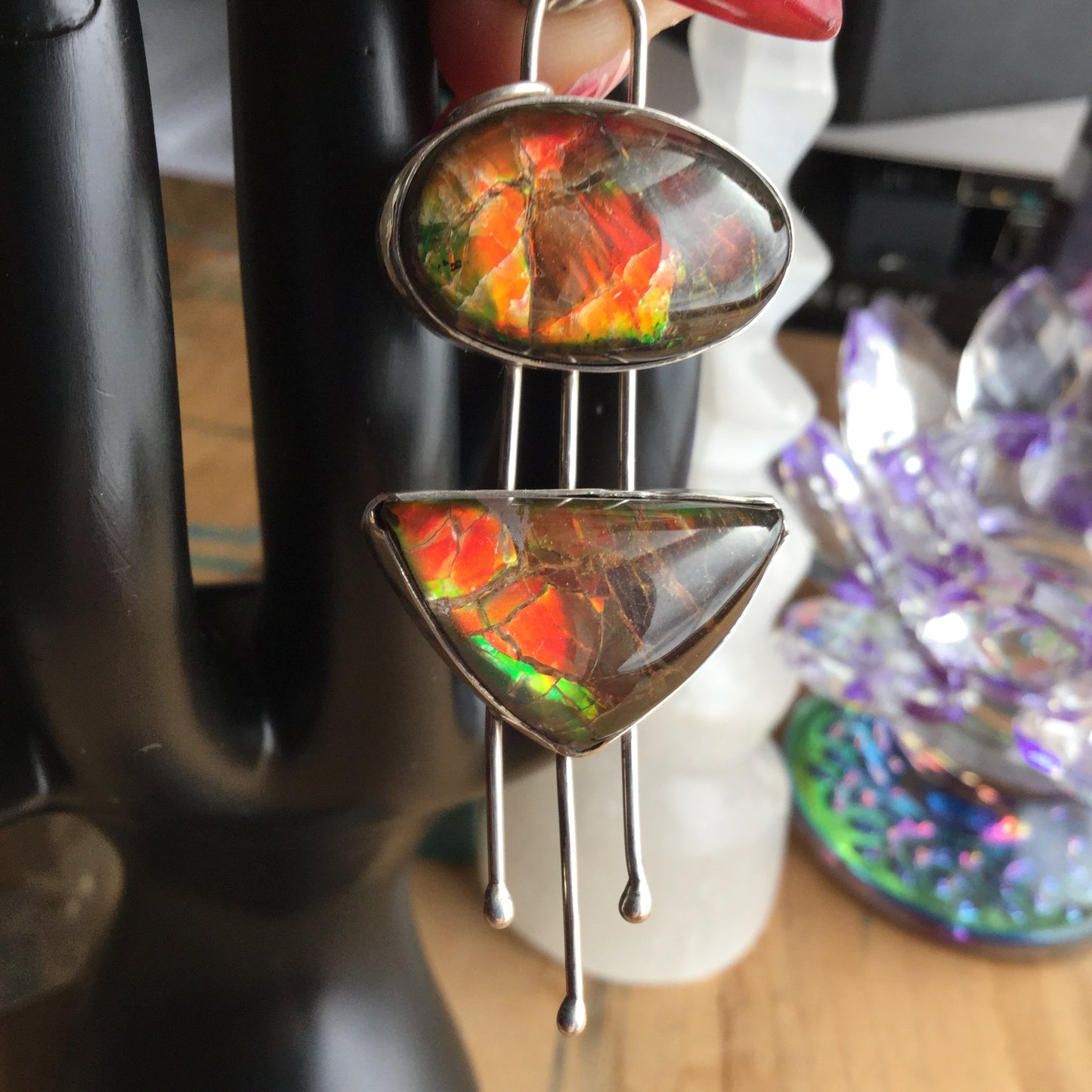 Ammolite Pendant