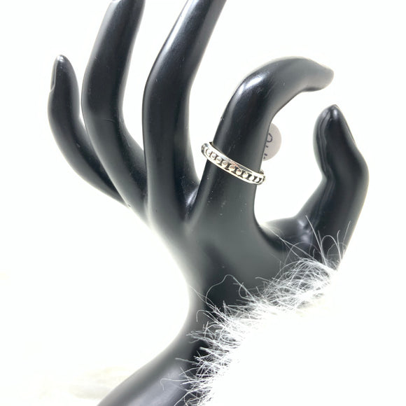 Sterling Silver Stacker Ring, size 8