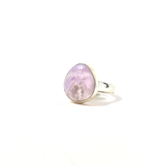 Purple Tiffany Stone Ring, size 8