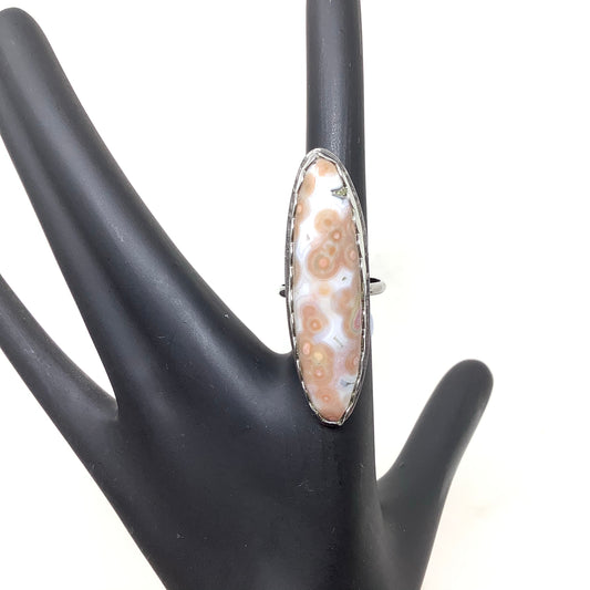 Ocean Jasper Ring, size 6