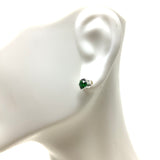 Tsavorite Garnet Post Earrings