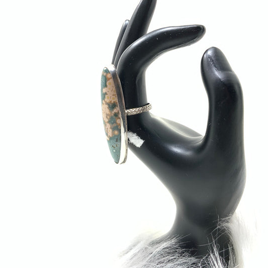 Ocean Jasper Ring, size 9