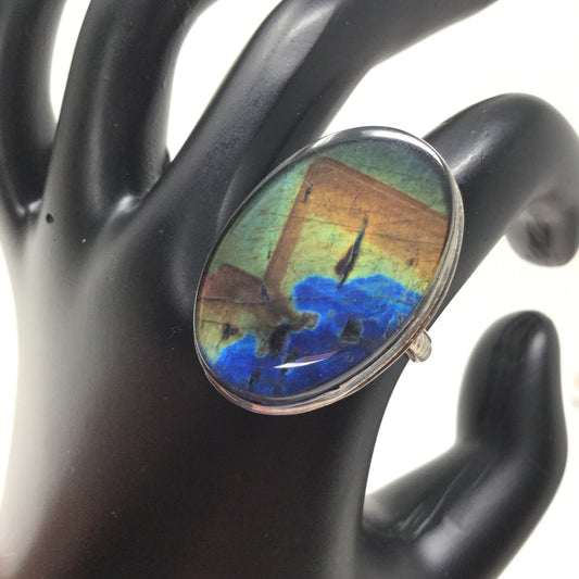 Spectrolite Ring, size 10