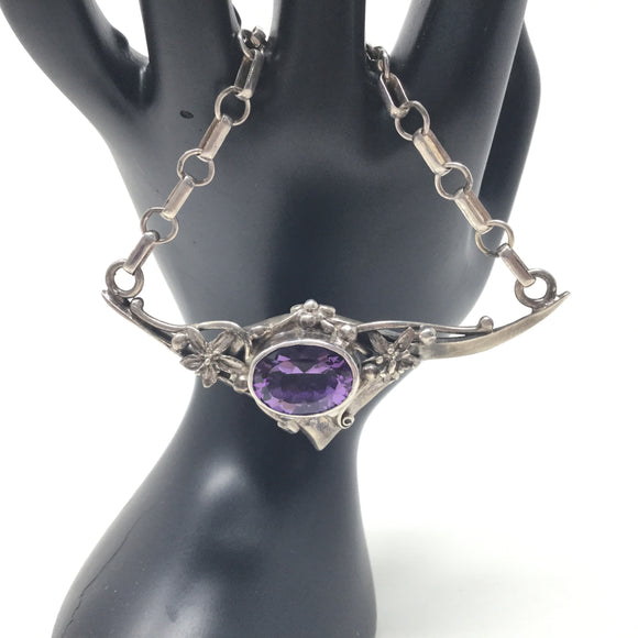 Ornate Amethyst Necklace