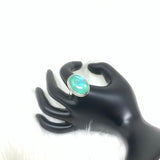 Green Moonstone Ring, size 10