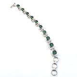 Emerald Valley Quartz Tennis Bracelet