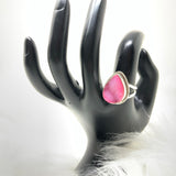 Pink Druzy Ring, size 9