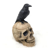 Raven and Skull Trinket Box