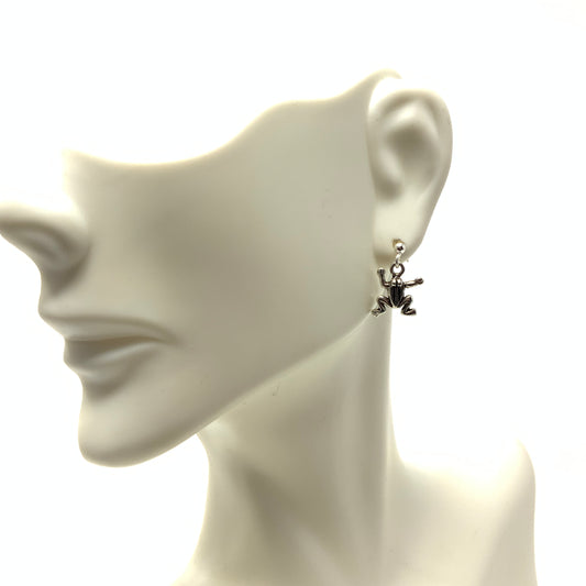 Frog Post Earrings