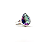 Mystic Topaz Ring, size 8