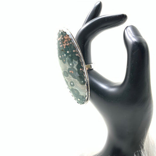 Ocean Jasper Ring, size 11