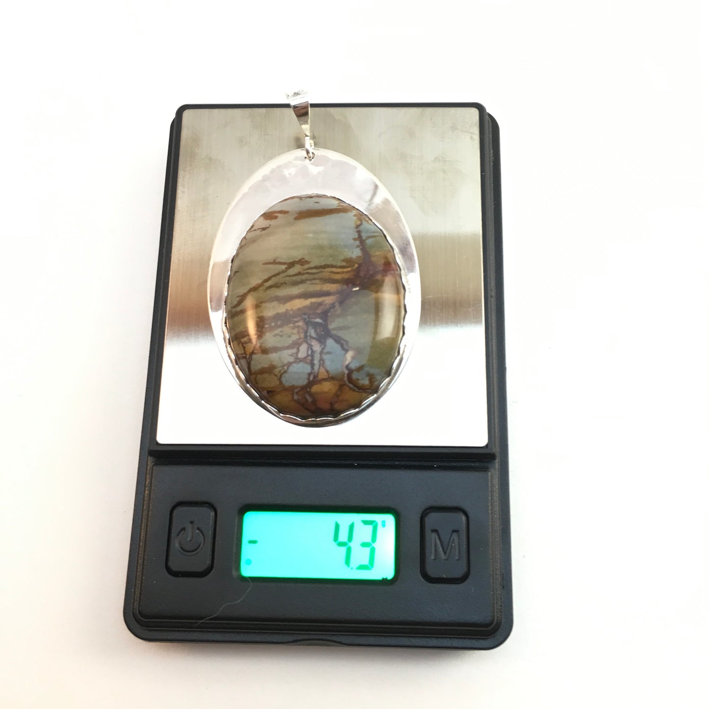 Owyhee Picture Jasper Pendant