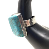 Chinese Turquoise Ring, size 12