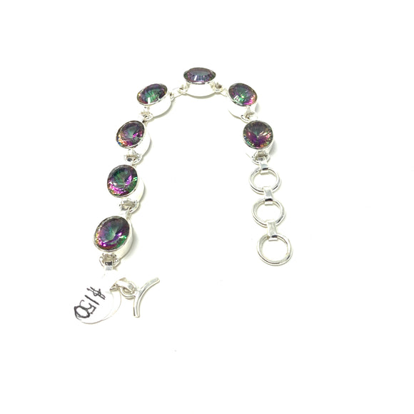 Mystic Topaz Tennis Bracelet