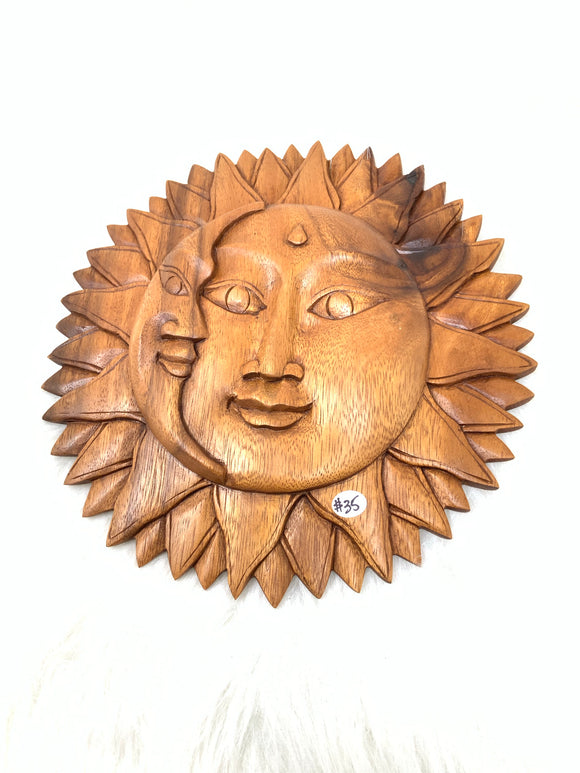 Sun&Moon Wall Plaque