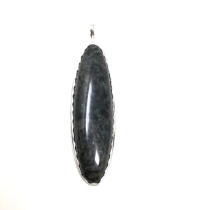 Mother of Pearl Obsidian Pendant