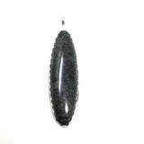 Mother of Pearl Obsidian Pendant