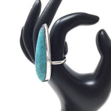 Chinese Turquoise Ring, size 10