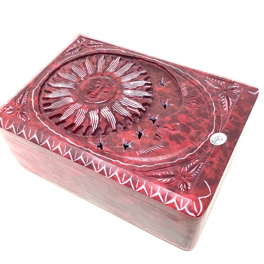 Sun & Moon Stone Box