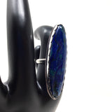 Azurite Malachite Ring, size 7