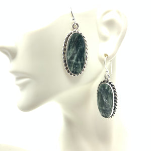 Seraphinite Earrings