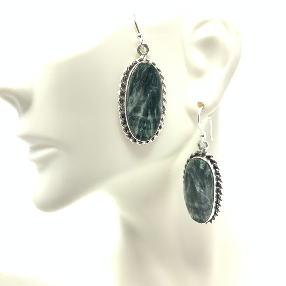 Seraphinite Earrings