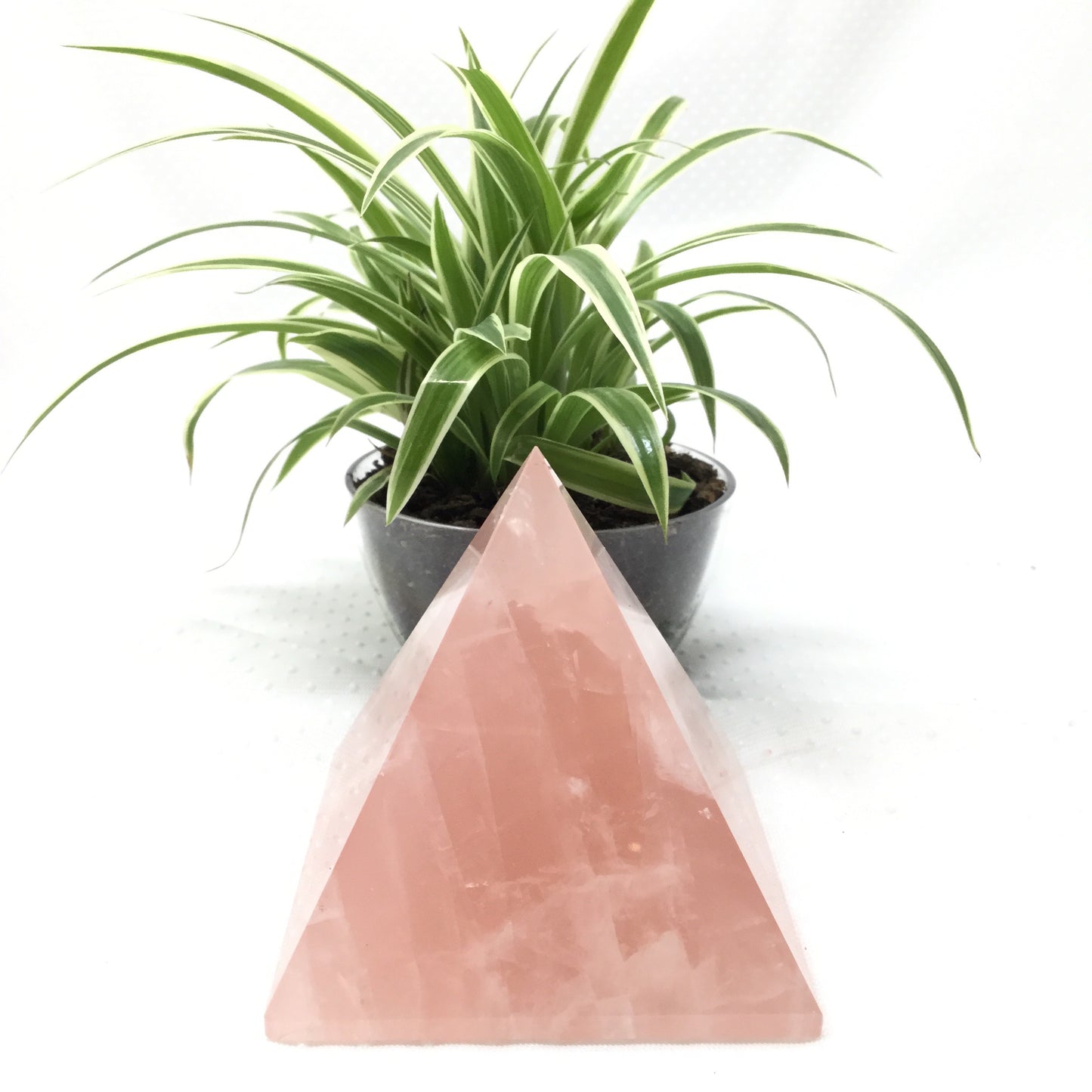 Large Rose Quartz Pyramid