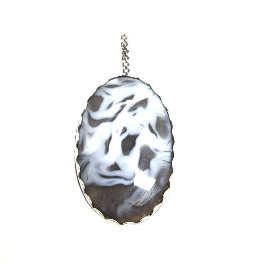 Swirled Opal Pendant