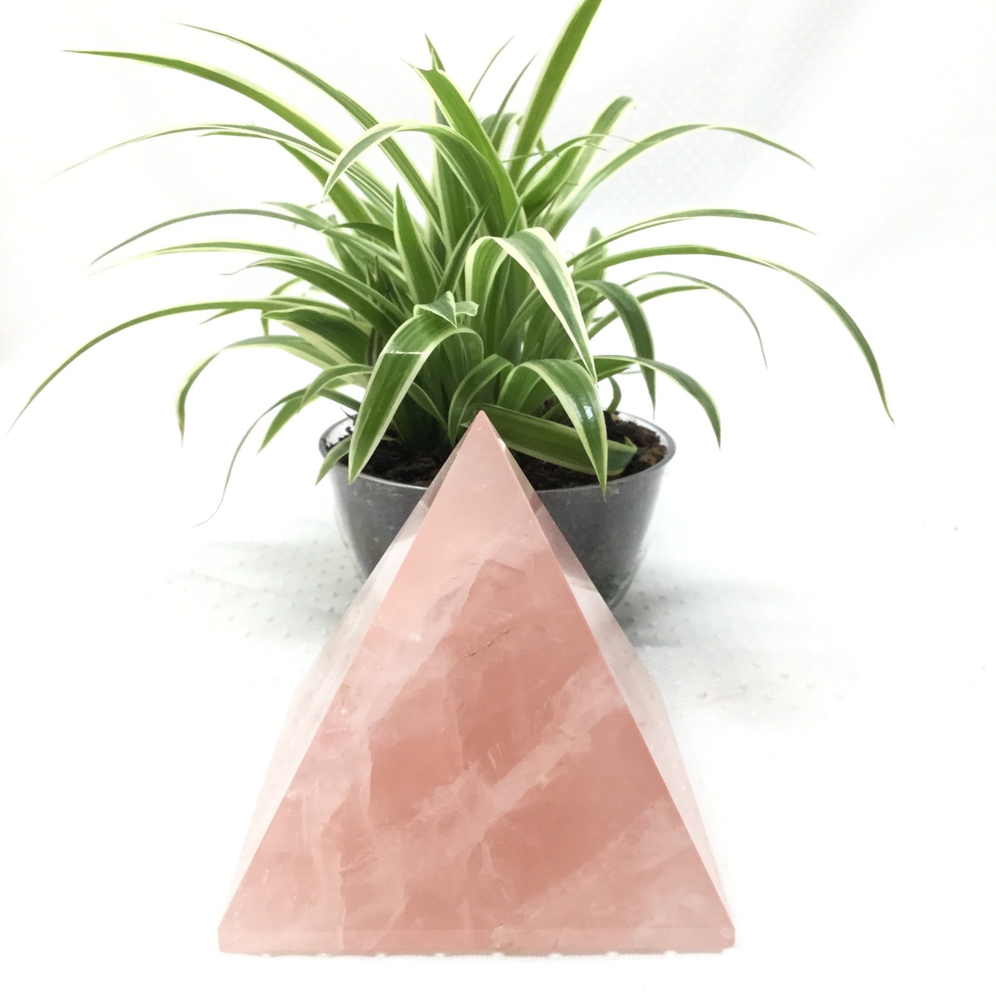 Large Rose Quartz Pyramid