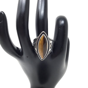 Tigers Eye Ring, size 10