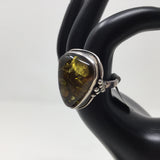 Amber Ring, size 8