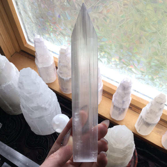 Selenite Feather