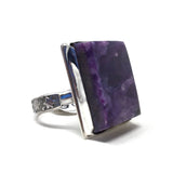 Charoite Ring, size 14