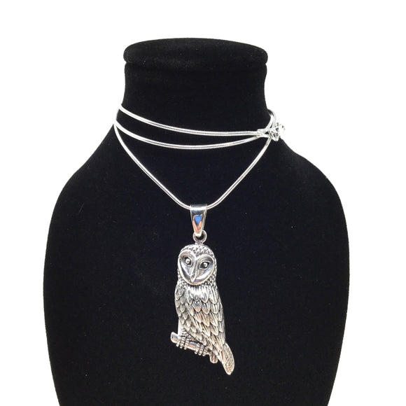 Owl Pendant and Chain
