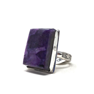 Charoite Ring, size 14