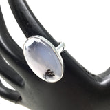 Dendrite Opal Ring, size 6